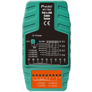 ProsKit MT-7064 PoE & LAN Cable Tester - NZ DEPOT