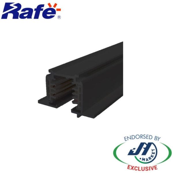 Rafe 3Phase-4Wire 2M Track Black Recessed - Cs-Cgd-Pro-R0420-Bk-Nz -  - Tracklights - Lighting