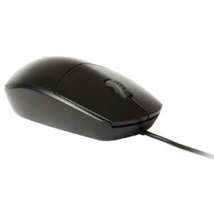 Rapoo N100 Wired Optical Ambidextrous USB Mouse - Black - NZ DEPOT