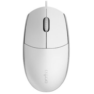 Rapoo N100WHITE N100 Wired Mouse - White - NZ DEPOT