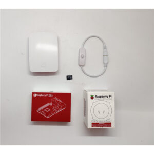 Raspberry Pi 3 Model B Basic Kit Pack with OS White Inc Pi3 B Board NZ Adapter Case 32GB NOOBS Card Cable with Switch NZDEPOT - NZ DEPOT