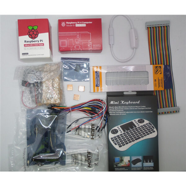 Raspberry Pi 4 Model B 4GB Pro DIYer Kit Pack with 32GB OS Card Develop Kit Pack - NZ DEPOT