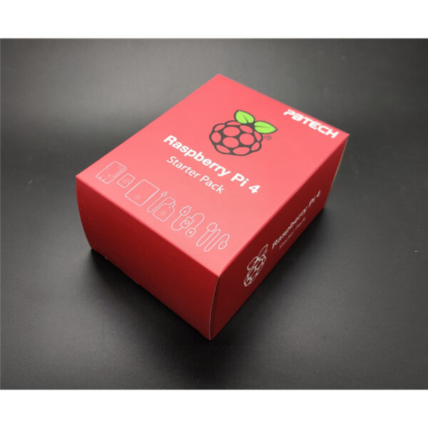 Raspberry Pi 4 Model B 8GB Entry Level Starter Kit Pack White Case Edition with 32GB OS Card - NZ DEPOT