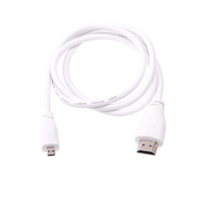 Raspberry Pi Official 1M White Cable Micro-HDMI to HDMI (type A) 4K 60HZ for Raspberry Pi 4 Model B - NZ DEPOT