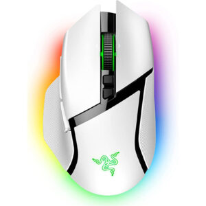 Razer Basilisk V3 Pro Ergonomic Wireless Gaming Mouse - White Edition - NZ DEPOT