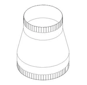 Buy RM350/400ZN | Reducer Metal 400/350dia BE/SE R40/35M Online - Metal Fittings - 2 - NZ Depot Trade