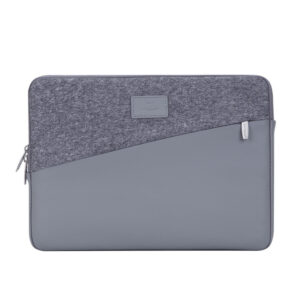 Rivacase Egmont Sleeve for 13.3 inch Notebook / Laptop (Grey) Suitable for Macbook / Ultrabook - NZ DEPOT
