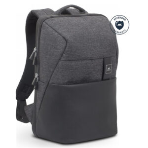 Rivacase Lantau Backpack for 14.1-15.6" Notebook / Laptop (Grey) Suitable for MacBook Pro 16 - NZ DEPOT