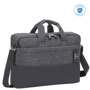 Rivacase Lantau Messenger Bag for 14.1 15.6 Notebook Laptop Grey Suitable for MacBook Pro 16 NZDEPOT - NZ DEPOT