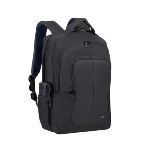 Rivacase Tegel Backpack with water-resistant fabric for 17.3 inch Notebook / Laptop (Black) Suitable for Business and Travel - NZ DEPOT