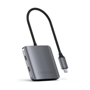 SATECHI Aluminum 4 Port USB-C Hub (Space Grey) - NZ DEPOT