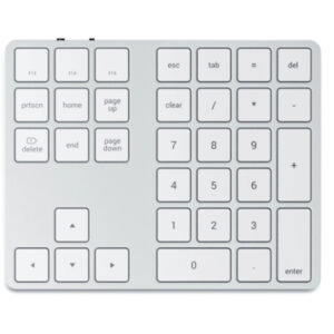 SATECHI Extended Keypad - Silver - NZ DEPOT