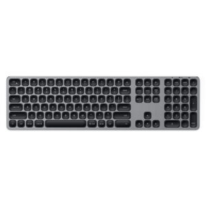 SATECHI Wireless Full Size Keyboard - Space Grey - NZ DEPOT
