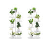 SOGA 2X 6 Tier 7 Pots White Metal Plant Rack Flowerpot Storage Display Stand Holder Home Garden Decor, Home & Living>Home Decor>Indoor Pots, Planters and Plant Stands, , , , ,  - NZ DEPOT 1
