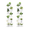 SOGA 2X 8 Tier 9 Pots White Metal Plant Rack Flowerpot Storage Display Stand Holder Home Garden Decor, Home & Living, Home Decor, Indoor Pots, Planters and Plant Stands, , ,  - NZ DEPOT 1