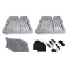 SOGA 2X Grey Inflatable Car Boot Mattress Portable Camping Air Bed Travel Sleeping Essentials, Garden, Tools & Hardware>Automotive Parts & Accessories>Accessories & Car Care>Interior Accessories, , , , ,  - NZ DEPOT 1