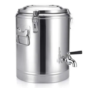 Buy SOGA 30L Stainless Steel Insulated Stock Pot Dispenser Hot & Cold Beverage Container With Tap Online - Home & Living/Kitchen & Dining/Barware/Spirit Dispensers - 2 - NZ Depot Free Shipping
