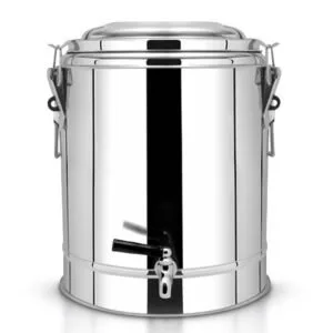 Buy SOGA 30L Stainless Steel Insulated Stock Pot Dispenser Hot & Cold Beverage Container With Tap Online - Home & Living/Kitchen & Dining/Barware/Spirit Dispensers - 1 - NZ Depot Free Shipping