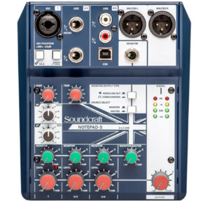 SOUNDCRAFT 5085980EU USB MIXER INTERFACE 1 MONO 2 STEREO NZDEPOT - NZ DEPOT