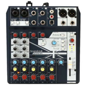 SOUNDCRAFT 5085984AU USB MIXER / INTERFACE 2-MONO 3-STEREO FX - NZ DEPOT