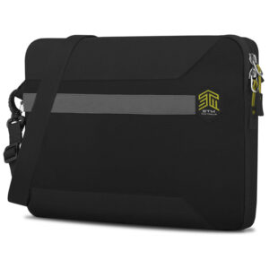 STM Blazer Laptop Sleeve With Shoulder Strap - For Macbook Air & Pro 15"-16" - Black - Fits Most 15" and Smaller Screens Laptop - NZ DEPOT