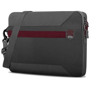 STM Blazer Laptop Sleeve With Shoulder Strap - For Macbook Pro/Air 13"-14" - Grey - Fits Most 13" and Smaller Screens Laptop & Tablet - NZ DEPOT