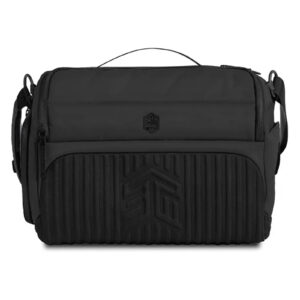 STM Dux Messenger Carry Bag 16L Black for 15.6 LaptopNotebook NZDEPOT - NZ DEPOT