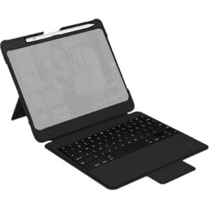 STM Dux Rugged Keyboard Case for iPad 10.2" (9/8/7th Gen) - Black - (Direct Connect to iPad via 3 pin Smart Connector) - NZ DEPOT