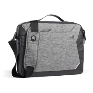 STM Myth Brief Carry Case - Desgined for 15"-16" MacBook Air/Pro - Granite Black - Also fits for 14"-15.6" Notebook/Laptop - NZ DEPOT