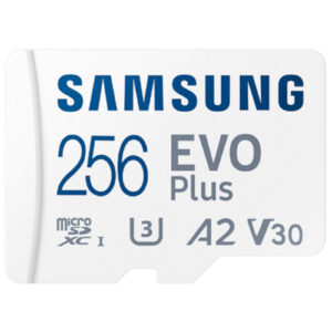 Samsung EVO PLUS 256GB Micro SDXC with Adapter up to 130MB/s Read - NZ DEPOT