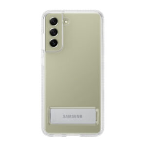 Samsung Galaxy S21 FE (2022) Clear Standing Cover - Transparent > Phones & Accessories > Mobile Phone Cases > Samsung Cases - NZ DEPOT