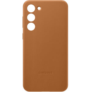 Samsung Galaxy S23+ 5G Leather Case - Camel - NZ DEPOT