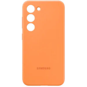 Samsung Galaxy S23 5G Silicone Case - Orange - NZ DEPOT