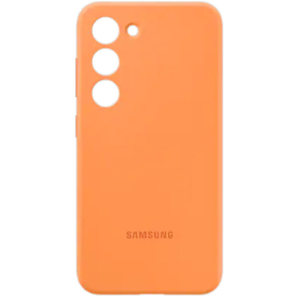 Samsung Galaxy S23 5G Silicone Case - Orange - NZ DEPOT