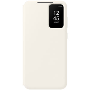 Samsung Galaxy S23+ 5G Smart View Wallet Case - Cream - NZ DEPOT