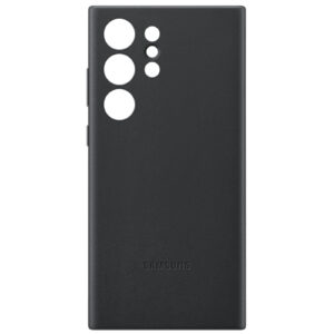 Samsung Galaxy S23 Ultra 5G Leather Case - Black - NZ DEPOT
