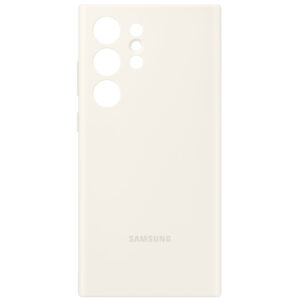 Samsung Galaxy S23 Ultra 5G Silicone Case - Cream - NZ DEPOT