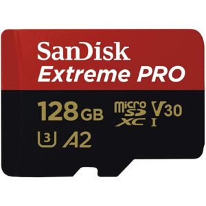 SanDisk Extreme Pro 128GB Mobile microSDXC 200MBS read 90MBs write CLASS 10UHS 3. Get faster app performance Great for capturing 4K UHD Videos Ideal for Action Cam. Drons and Smartphone NZDEPOT - NZ DEPOT