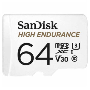 SanDisk High Endurance 64GB Micro SDXC UHS I C10 U3 V30 100MBs R 40MBs WHIGH ENDURANCE LETS YOU RECORD AND RE RECORD NZDEPOT - NZ DEPOT