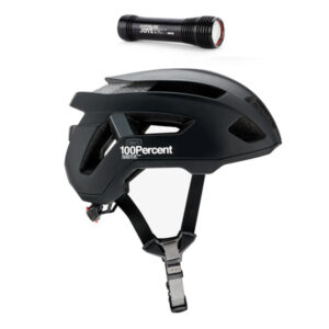 Segway GT1 Gift Bundle Exposure Torch & 100% Helmet Joystick Mk15 with Helmet Mount & Altis Gravel Helmet 1100 Lumen USB Rechargeable - NZ DEPOT