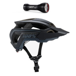 Segway GT2 Gift Bundle Exposure Torch & 100% Helmet Diable Mk12 with Helmet Mount & Altis Fidlock Helmet