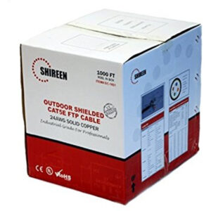 Shireen Outdoor Cat5e Cable - FTP Shielded Cable - 305m > PC Peripherals & Accessories > Cables > Cable Rolls - NZ DEPOT