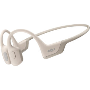 Shokz OpenRun Pro Premium Wireless Open-Ear Bone Conduction Sports Headphones - Beige - NZ DEPOT