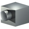 SideEntryGrilleBox Insul 550 G/S (specify Spigot) - SEGBI550 - Grilles - Echidna, Grille Adaptors & Grille Boxes