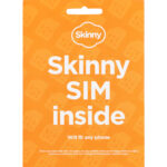Skinny Mobile Hangsell Prepay Half SIM Card - Standard/Micro/Nano - NZ DEPOT
