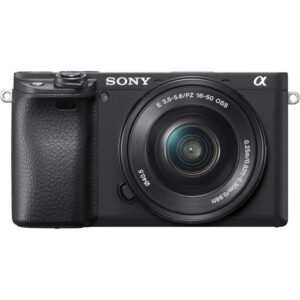 Sony Alpha A6400 Mirrorless Camera with 16 50mm Lens 24.2MP APS C Exmor CMOS Sensor 3.0 921.6k Dot Tilting LCD Built in WiFi with NFC Support UHD 4K30 1080p120 Recording NZDEPOT - NZ DEPOT