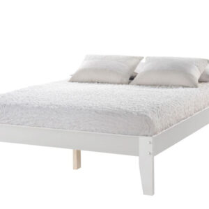T Sovo Queen Bed White