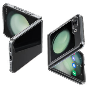 Spigen Galaxy Z Flip5 5G AirSkin Case - Crystal Clear - NZ DEPOT