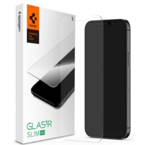 Spigen iPhone 12/12 Pro (6.1") Premium Tempered Glass Screen Protector