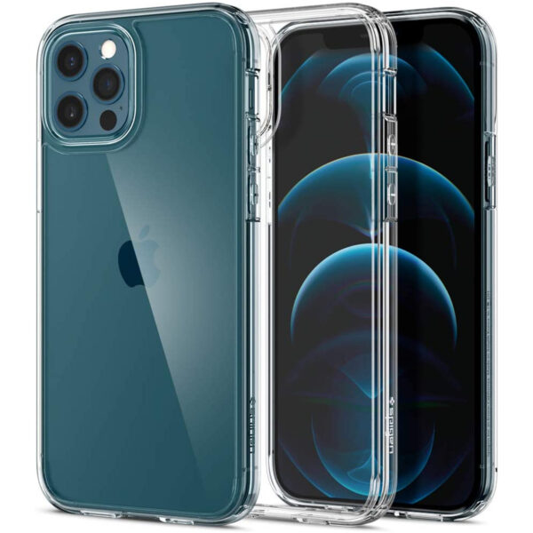 Spigen iPhone 12/12 Pro (6.1'') Ultra Hybrid Case - Crystal Clear